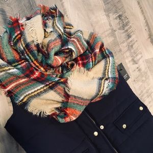 Crown & Ivy long puffer vest